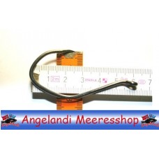 Carbon Stahl Haken 8/0